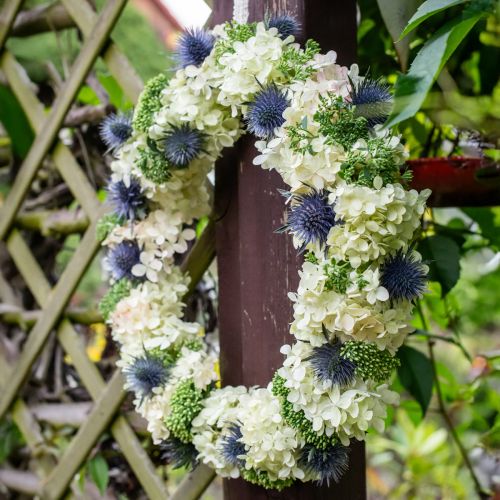 Artikel Decoratieve hortensia kunst witte sneeuwbal hortensia 65cm