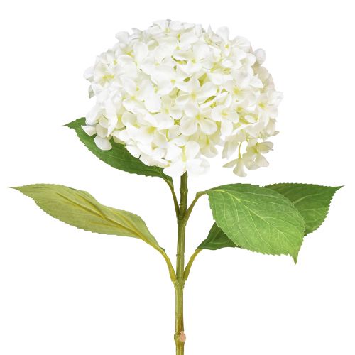 Decoratieve hortensia kunst witte sneeuwbal hortensia 65cm
