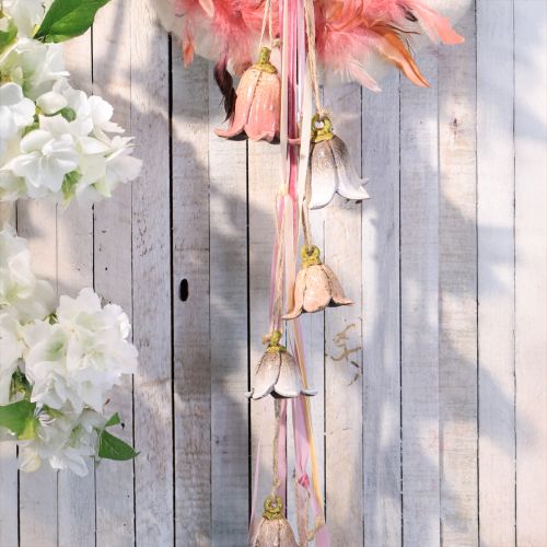 Artikel Decoratieve lelietje-van-dalen voor het ophangen van keramische bloemen 7cm 3 st