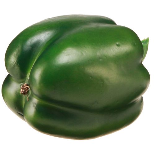 Artikel Deco peper groene voerdummy groente H10cm