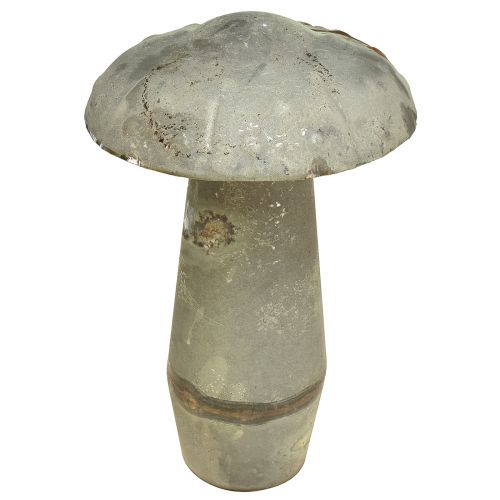 Floristik24 Decoratieve Paddestoel Metaal Herfstgroen Roest Vintage 30cmx50cm