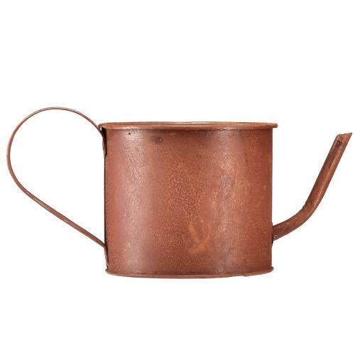 Artikel Decoratieve roestgieter plantenbak metaal Ø12,5cm H10,5cm
