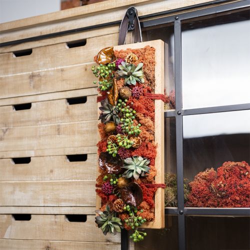 Artikel Decoratief dienblad, langwerpig houten dienblad met beukenhouten handgrepen 50×19,5cm