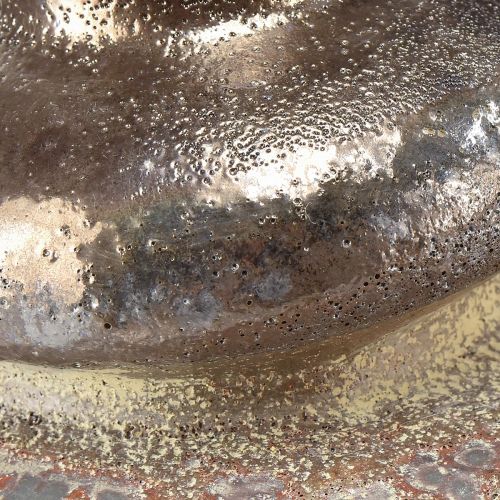 Artikel Decoratieve vaas keramiek metallic look siervaas 19×18×16cm