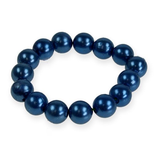 Floristik24 Decoratie kralen Ø10mm blauw 115st