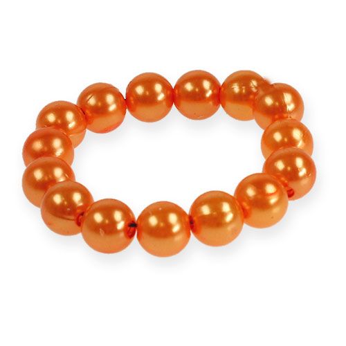 Floristik24 Sierkralen Ø10mm oranje 115st