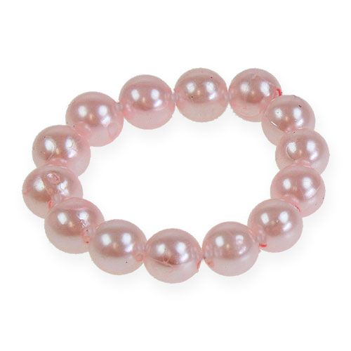 Floristik24 Decoratieve kralen Ø10mm roze 115 st