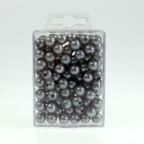 Artikel Decoratieve kralen Ø10mm zilver 115 st