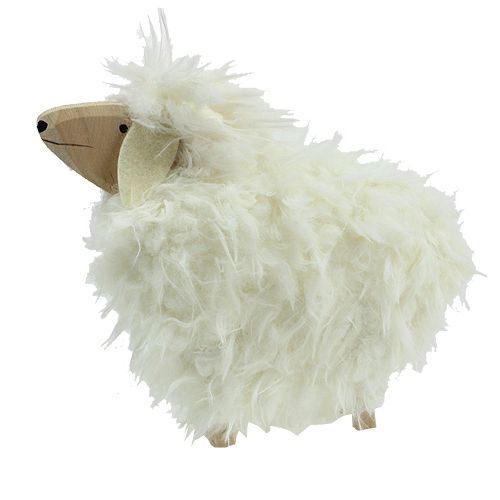 Floristik24 Pasen schaap wit 18cm
