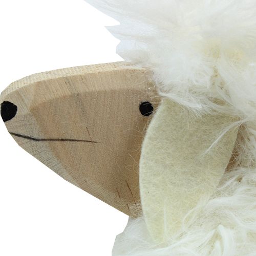 Floristik24 Pasen schaap wit 18cm