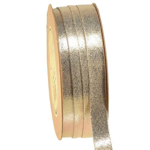 Artikel Decoratief lint goud metallic decoratief lint sieradenlint B15mm L15m