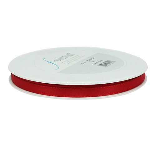 Floristik24 Cadeaulint rood 8mm 50m