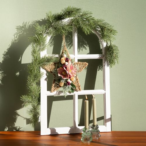 Artikel Decoratief raam shabby chic houten sierraam wit 40×70cm