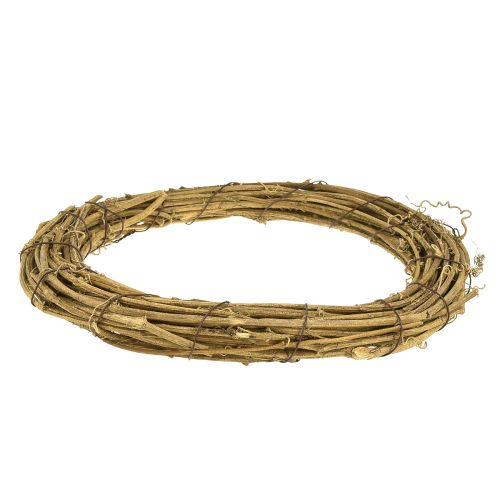 Artikel Decoratieve krans wijnranken naturel krans blanco Ø25cm 4st