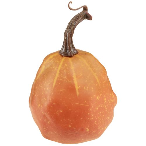 Artikel Decoratieve pompoen ter decoratie oranje geel Ø9cm 4 st