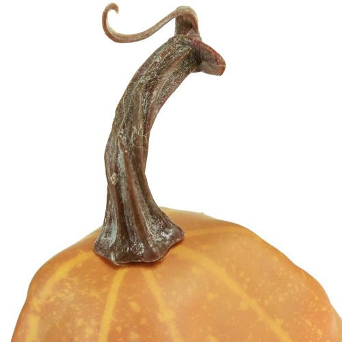Artikel Decoratieve pompoen ter decoratie oranje geel Ø9cm 4 st