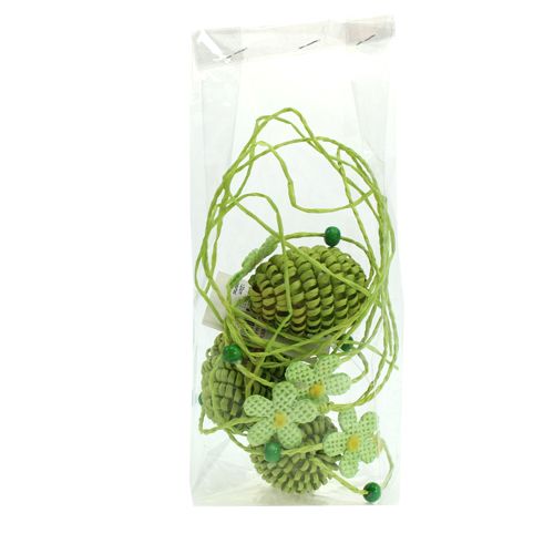 Floristik24 Paasslinger groen 120cm