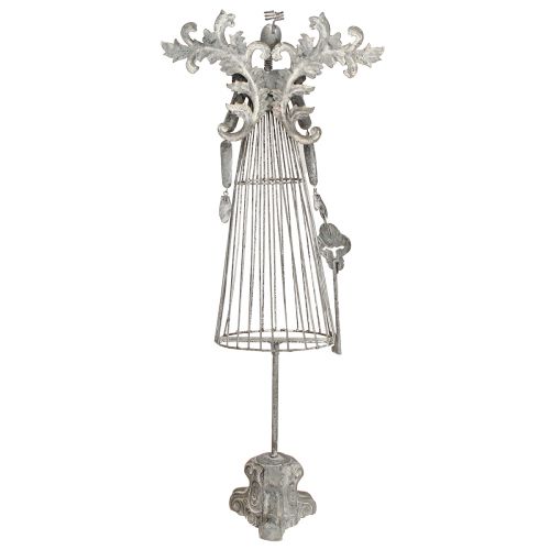 Artikel Engel metalen decoratie vintage tafeldecoratie op voet H67cm