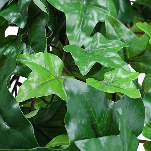 Floristik24 Kunstmatige klimop real touch groen 84cm