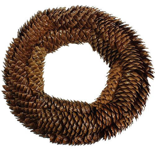 Floristik24 Kegelvormige spar krans Ø35cm