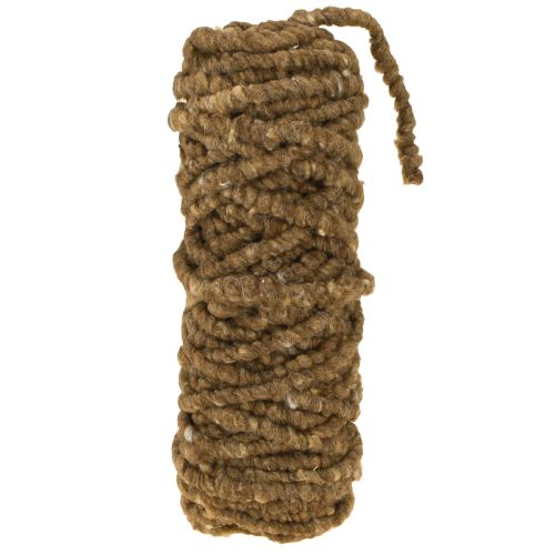 Floristik24 Viltkoord fleece Mirabell 25m bruin