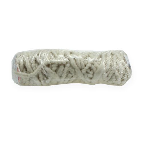 Artikel Vilten koordfleece Mirabell 25m wit