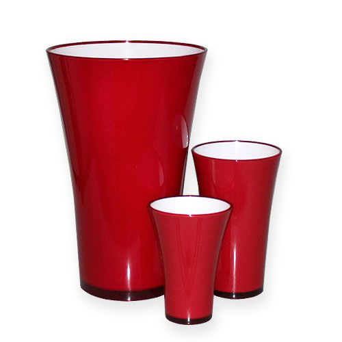 Artikel Vaas “Fizzy” rood, 1 st