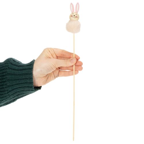 Artikel Pluche paashaasjes voor vrolijke paasvieringen, kamerdecoratie, 34 cm, 12 stuks