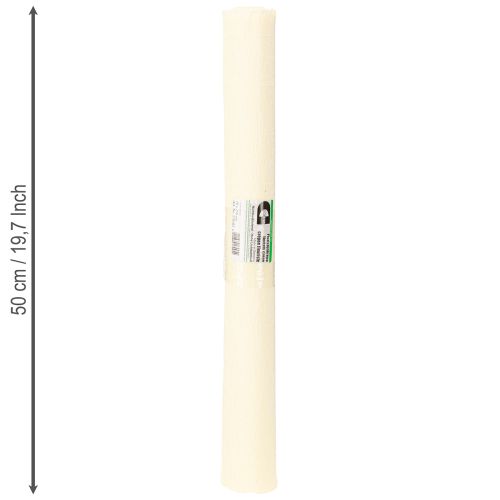 Artikel Bloemistencrêpepapier bloemistencrêpe champagne 50×250cm 5 stuks