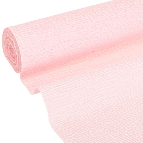 Artikel Bloemist crêpepapier roze 50x250cm