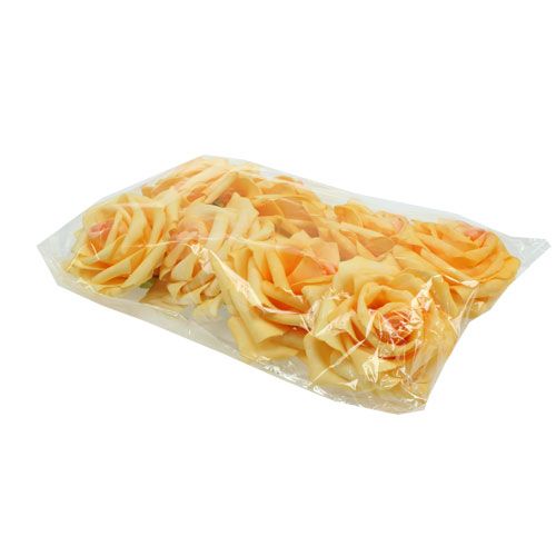 Floristik24 Foam roze geel Ø10cm 8 st