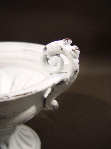 Floristik24 Cup m. Handgreep Ø 16cm H12.5cm wit