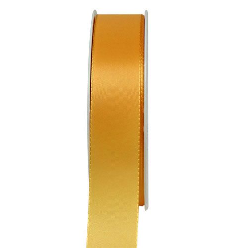 Floristik24 Cadeau- en decoratielint 25mm x 50m oranje