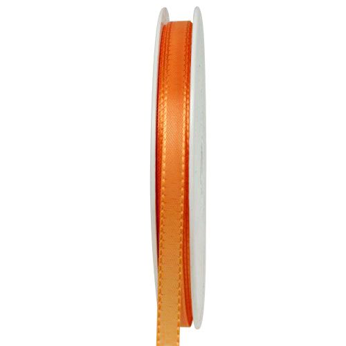 Floristik24 Cadeau- en decoratielint 10mm x 50m oranje