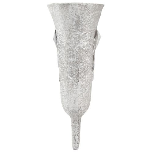 Graf vaas grijs Vaas om te beplakken Calla motief H32.5cm | Floristik24.nl