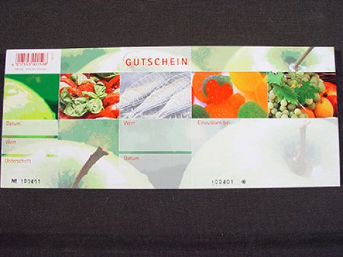 Floristik24 Vouchers motief appel met enveloppen (50 stuks)
