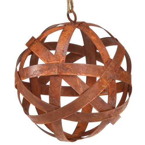 Floristik24 Roestige metalen bal Ø15cm buitentuinballen 2st