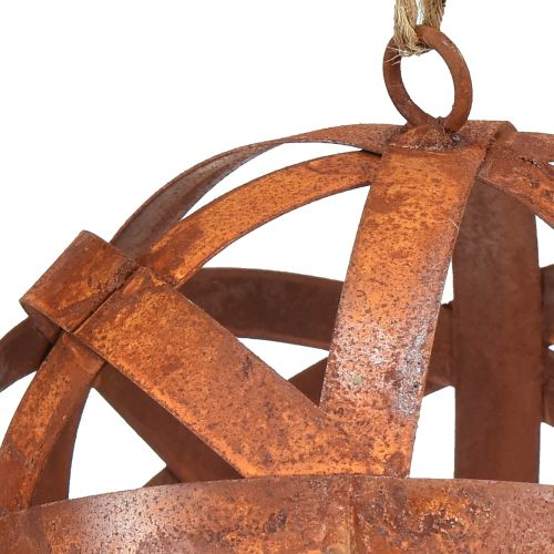 Floristik24 Roestige metalen bal Ø15cm buitentuinballen 2st