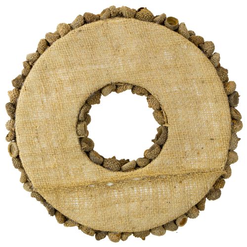Artikel Herfstdecoratiekrans van eikels natuurlijke krans Ø30cm