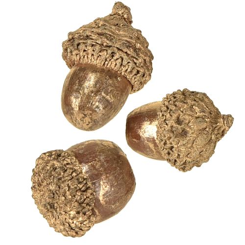 Artikel Gouden herfstvruchten, feestelijke herfstdecoraties, natuurlijke decoratieve eikels, Adventsdecoratie Ø1,5 – 2,5 cm L1,5 – 3 cm 300 g