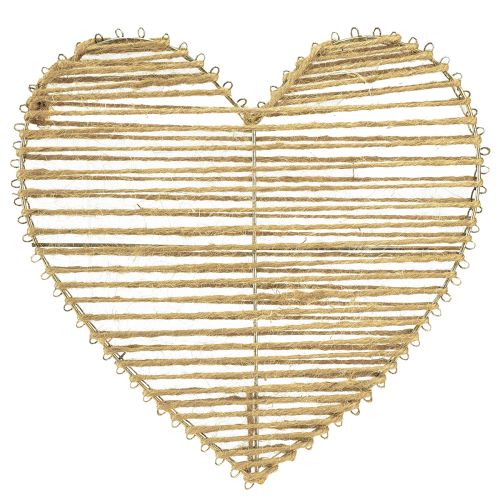 Floristik24 Hart Jute Naturel Voor Droogbloemen 35cm 4st