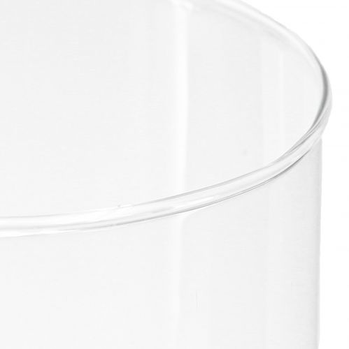 Floristik24 Hoge glazen vaas conische bloemenvaas glas 30cm Ø10,5cm