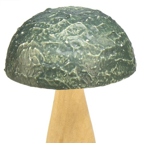 Artikel Houten paddenstoelen decoratieve paddenstoelen herfstdecoratie hout assorti 11×7,5cm 3st