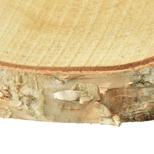 Artikel Houten schijven decoratieve berkenschijven Ø15-18cm 3 st