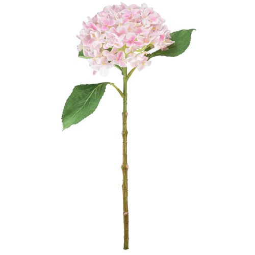Floristik24 Hortensia kunstlichtroze kunstbloem roze Ø15,5cm 45cm