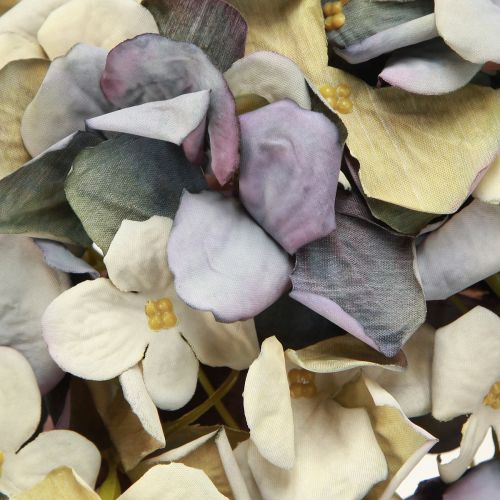Artikel Hortensiakrans sierkrans kunstbloemen blauw Ø30cm
