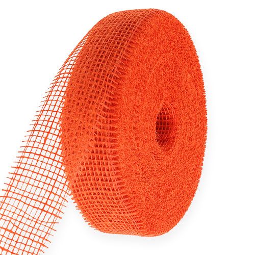 Artikel Jute lint oranje 5cm 40m