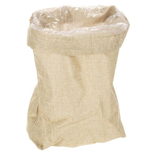 Jute tas 28×10cm H40cm | Floristik24.nl