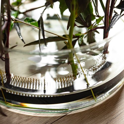 Artikel Kenzan ring met messing pinnen, rond, Ø200mm