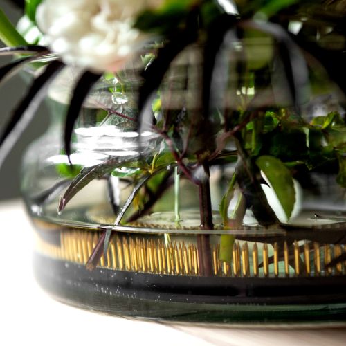 Artikel Kenzan ring met messing pinnen, rond, Ø200mm